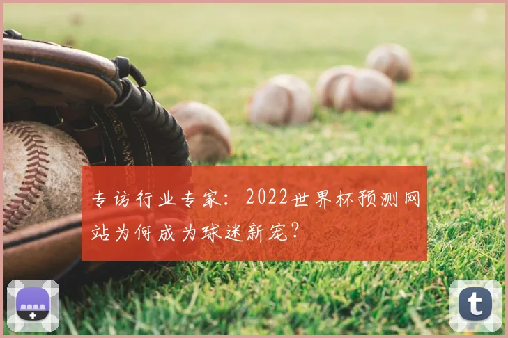 专访行业专家:2022世界杯预测网站为何成为球迷新宠?